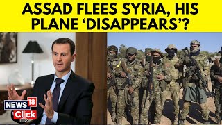 Syria War  Syrian President Bashar alAssad Flees Syria After Rebels Captured Damascus  N18G [upl. by Touber]