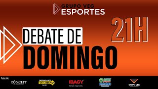 Debate de Domingo  AO VIVO [upl. by Ecirpak]