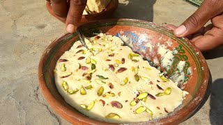 Milk Powder Barfi  How To Make Burfi  Ansar Village Food [upl. by Ginzburg]