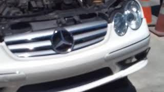 04 Mercedes CLK 500 oil change [upl. by Odnalref]