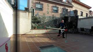 Como entrenar al padel en casa y no morir en el intento [upl. by Ardnasal]