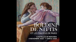 “Boldini De Nittis et Les Italiens de Parisquot  Mostra darte [upl. by Gainor]