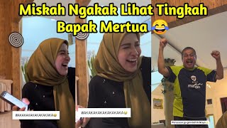 Miskah Ngakak Lihat Pak Muh Nonton Timnas Indonesia [upl. by Liddie820]