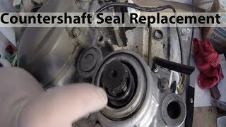 1991 KDX200 Countershaft Seal Replacement [upl. by Arba]