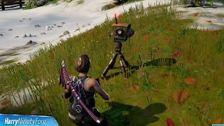 Deploy Sensors at Logjam Lumberyard Tilted Towers and Rocky Reels Locations  Fortnite [upl. by Santa]