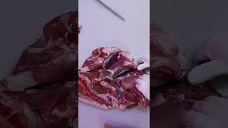 Pork hind leg boneless cut [upl. by Eekram]