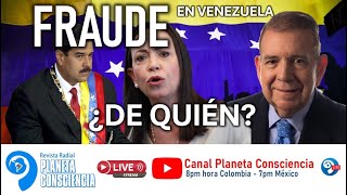 FRAUDE en Venezuela ¿DE QUIÉN [upl. by Aohsoj]