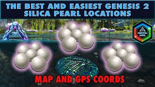 All The Best Ways to get Silica Pearls on Ark Genesis 2  Lots of EASY Genesis 2 Pearl Locations [upl. by Catlaina]