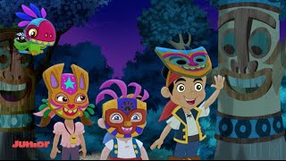 Jake and the Never Land Pirates  Tiki Maskerade Mystery  Disney Junior UK [upl. by Andreana]