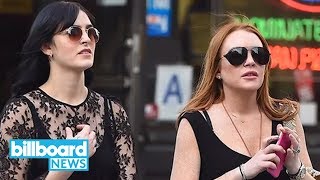 Lindsay Lohan May Resurrect Her Music Career With the Help of Her Sister Aliana  Billboard News [upl. by Redyr]