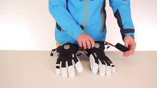 Hestra Army Leather Heli Ski Gloves  Full Product Presentation amp Demonstration [upl. by Notgnimer]