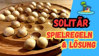 So LÖST du Solitär  Spielanleitung amp verständlicher Lösungsweg Logoplay Holzspiele [upl. by Ztnahc]