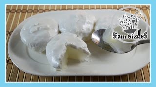 Thai Jelly With Coconut Topping  Khanom Tako [upl. by Dami845]