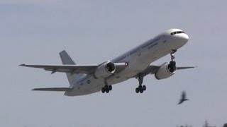 Boeing C32B Takeoff [upl. by Klenk]