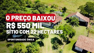 VENDIDO R 550 MIL SÍTIO 22 HECTARES EM SANTA CATARINA CÓD 287 [upl. by Inus]