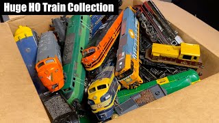 Huge Lot of a HO Train Collection from Australia Unboxing  Will Any Work [upl. by Ahsenot]