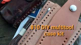 10 DIY leather multitool case [upl. by Cynthy]