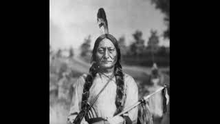 Sitting BullcalumetHunkpapa Lakota SiouxchiefOrlando Scott Goffc1881IndianNative American [upl. by Euv]