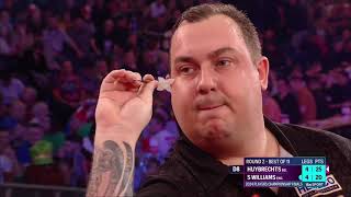 Darts 2024 Players Championship Finals Round 2  Williams v Huybrechts [upl. by Cheadle]