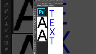 Way To Fix Pixelated Text In Photoshop  Text Problem In Photoshop  shots tranding [upl. by Haeckel181]