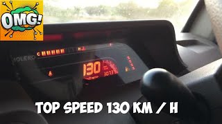 BS6 mahindra bolero camper top speed test [upl. by Nodle]