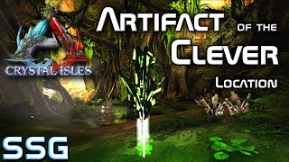 ARK Crystal Isles Artifact of the Clever Location [upl. by Els]