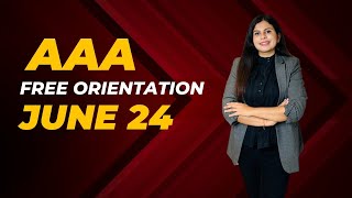 ACCA AAA June 2024 Orientation  AAA Study Plan [upl. by Marigolde326]