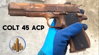 Colt M1911 US Army pistol Restoration [upl. by Featherstone]