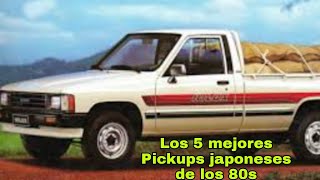 5 mejores Pickups japoneses de los ochentas 😱😍  Trokas [upl. by Emory]