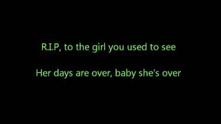 RIP  Rita Ora Lyrics on Screen [upl. by Malilliw]