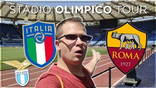 TOUR COMPLETO STADIO OLIMPICO DI ROMA [upl. by Gamaliel676]