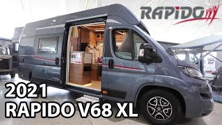 RAPIDO V65 XL 2021 Camper Van 636 m [upl. by Tacklind300]