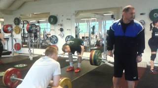 Norwegian amp Latvian Olympic Weightlifting Teams Training in Oslo [upl. by Essinger]