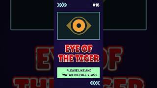 🐯 CSS Battle 1 Target 16  Eye of the Tiger 🚀 Master CSS Fast 🎯 coding shorts [upl. by Ahsined560]