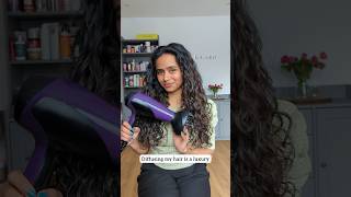 Diffusing my hair is a Luxury  How to dry diffuse Curly Wavy Hair  Styling Curly Wavy Hair [upl. by Irihs311]