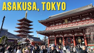 ASAKUSA TOKYO JAPAN  Walking Tour  4K [upl. by Nodal]