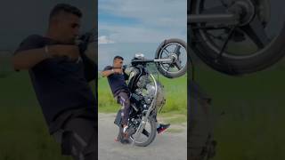 full modified splendor bike stunt video 😱 whatsapp status download loverssplendor splendor shorts [upl. by Keeton]