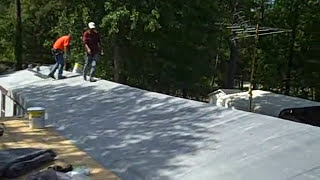 Mobile Home Roof Leaks How to fix your mobile home roof [upl. by Fredette]