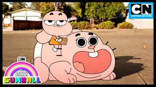 Tata stał się głupkowaty  Niesamowity świat Gumballa  Cartoon Network [upl. by Athena]