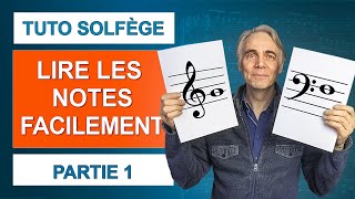 Apprendre à lire les notes facilement  partie 1 [upl. by Yhtomot]