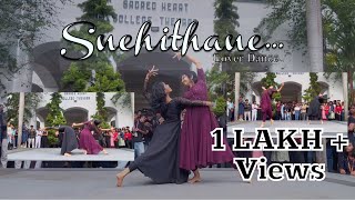 Snehithane  Alai Payuthe  Dance Cover  Malavika Namboothiri  Arya Suresh [upl. by Yrolg]