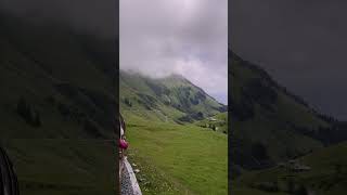 The Brienz Rothorn Bahn BRB is a scenic railway in Switzerland travel switzerland shorts fyp [upl. by Aliakam]