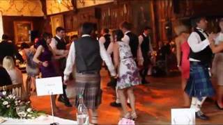 Traditional Ceilidh Dancing at a Scottish Wedding [upl. by Kraus]