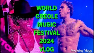 WCMF 2024 NIGHT ONE EXPERIENCE DOMINICA WORLD CREOLE MUSIC FESTIVAL VLOG ✅ Mystelics Vlogs [upl. by Alonzo757]