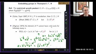 quotSubgroups of the group of dyadic piecewise linear homeomorphisms of the real linequot Susan Hermiller [upl. by Duahsar560]