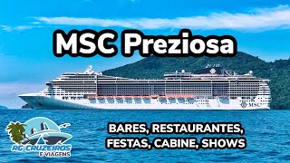 Conheça o MSC Preziosa É bom mesmo [upl. by Haswell]