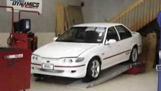 Ford Falcon EF XR6 on the dyno [upl. by Ygiaf]