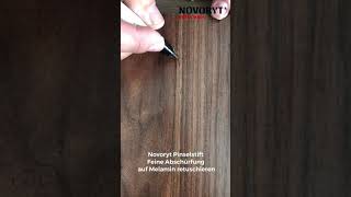 Novoryt Repair Colour Pens  Application of Novoryt brush system [upl. by Ecirbaf]