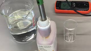 pH Meter Kalibration und pH Messung [upl. by Brandtr]