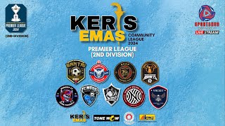 KERIS EMAS COMMUNITY LEAGUE  PREMIER LEAGUE  2ND DIV  LEMBIK FT VS SANTAI OFFICIAL FC [upl. by Araeic]